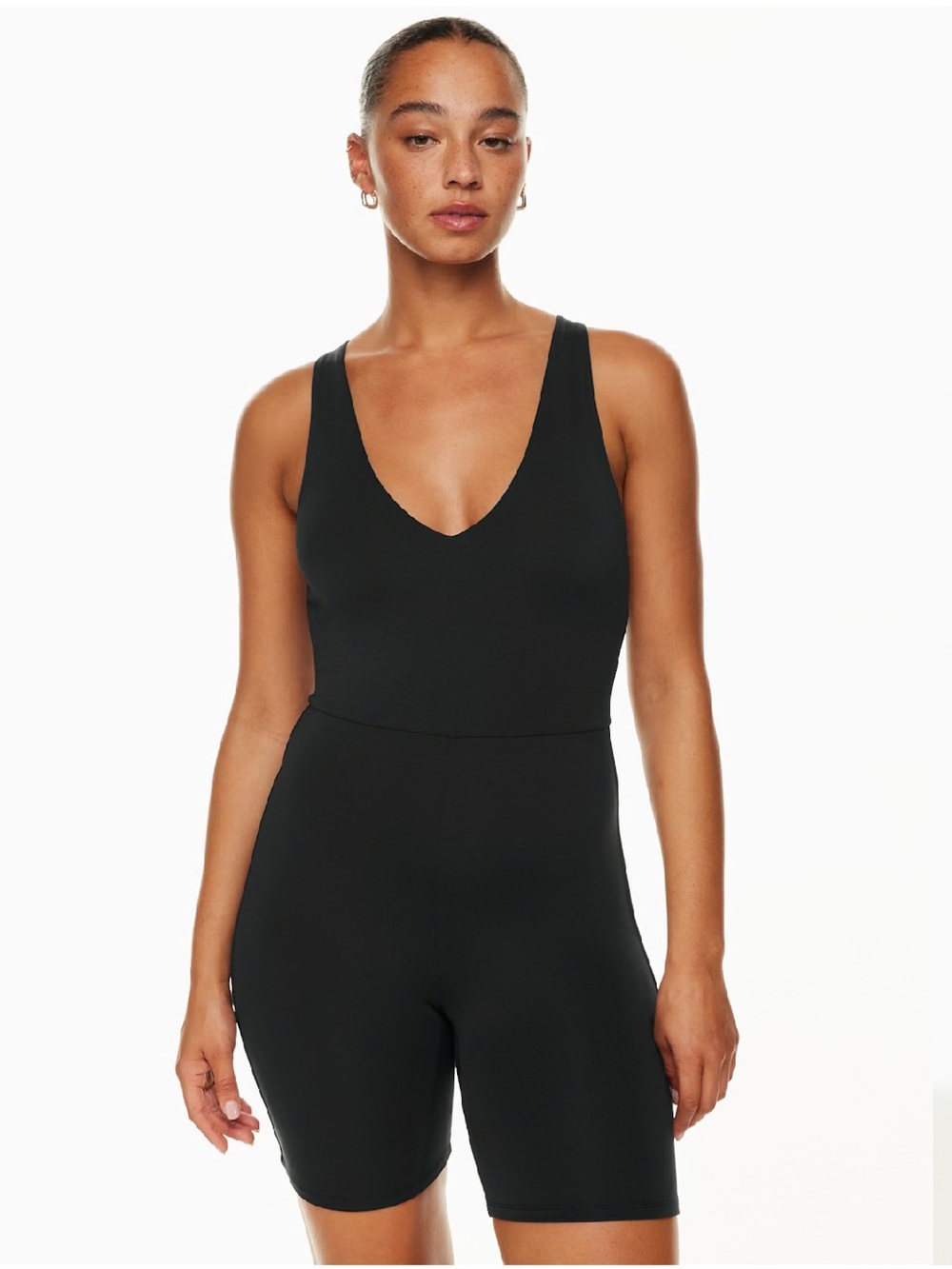 NWT Babaton Contour Aritzia V-Neck Romper